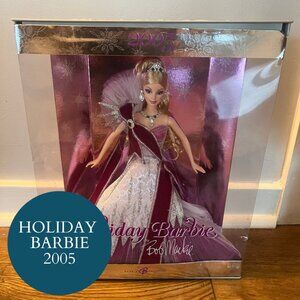 2005 Holiday Barbie Doll by Bob Mackie Mattel